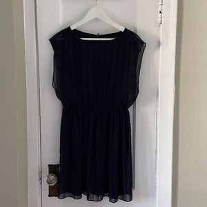 Navy mini dress by Alice + Olivia